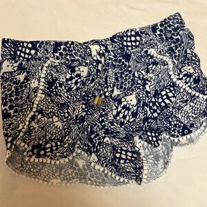 Lilly Pulitzer for Target blue and white shorts